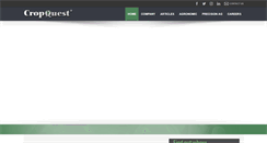 Desktop Screenshot of cropquest.com